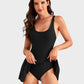👙Last Day Sale 50% OFF💃Women's One Piece Tummy Control Tie Knot Swimsuit💕