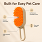 🔥50% Off Hot Sale🎁Rechargeable Pet Spray Massage Comb🐈🐕