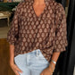 🎁2026 New Arrivals 50% OFF💥Women's Casual Flowy Printed Top👚