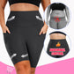 🔥HOT SALE 49% OFF🔥Plus Size High Waist Workout Biker Shorts with Pockets