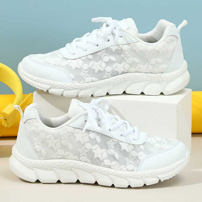 49% OFF💥BREATHABLE SNEAKERS WITH ROUND TOE AND LACES