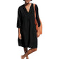 🎉49% OFF🎉Women's Summer V-Neck Cotton Linen Dress