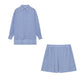 Women’s Casual Solid Color Two Piece Top & Shorts Set