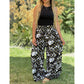 49% OFF TODAY💥2024 New Plus Size Women's Printed Wide Leg Pants