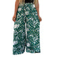49% OFF TODAY💥2024 New Plus Size Women's Printed Wide Leg Pants