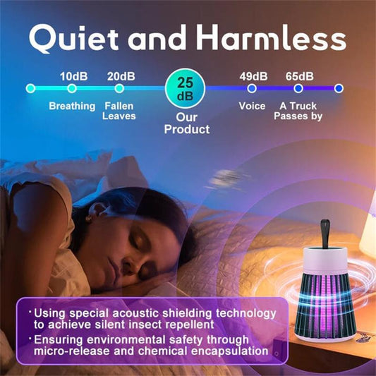 ⏰Last Day Hot Sale!!⌛🔥Surprise Discount🔥USB/Rechargeable Mosquito & Fly Trap Lamp