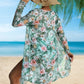 Women's 3 Piece Swimsuits with Kimono Cover Up