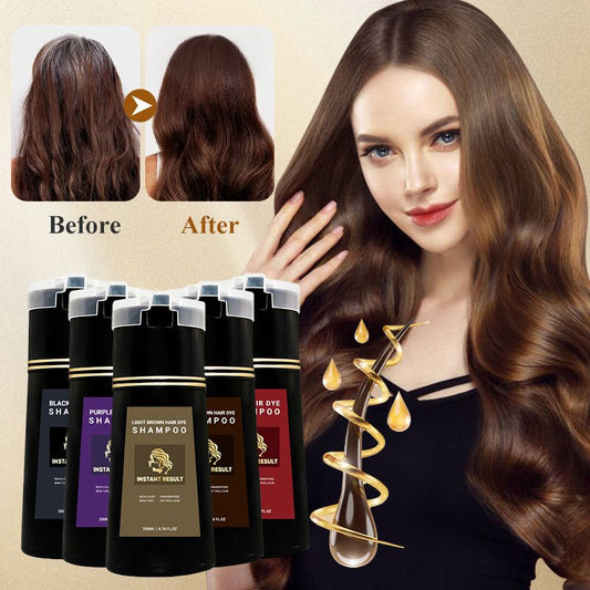 🔥49% OFF TODAY🔥2024 New Instant Result Hair Dye Shampoo