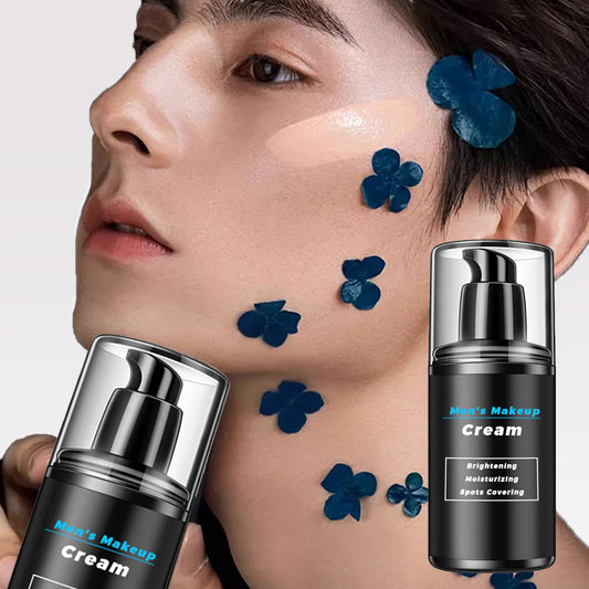 🔥BUY 1 GET 1 FREE TODAY🔥50g Men's Makeup Cream for Brightening, Moisturizing & Spots Covering