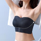 49% OFF💥2024 New Plus Size Breathable Non-Slip Strapless Front Buckle Push-Up Bra