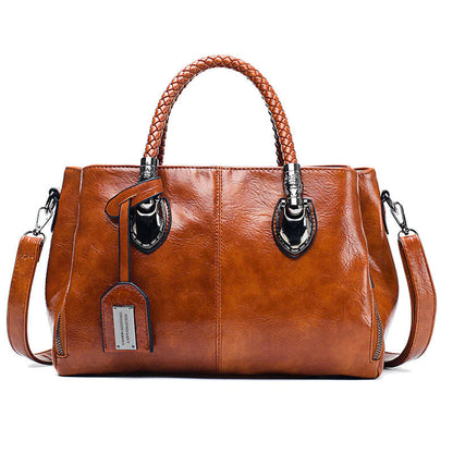 🔥49% OFF🔥Women's Leather Boston Bag