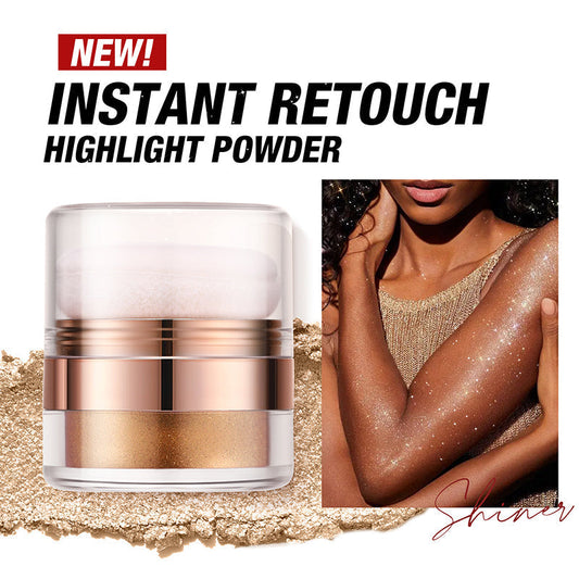 BUY 1 GET 1 FREE TODAY✨Instant Retouch Body Highlight Powder with Powder Pad