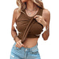 💖Last Day Special Price ￡16.99!!💖Ribbed Stretchy Tank Top with Shelf Bra👚