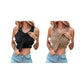 💖Last Day Special Price ￡16.99!!💖Ribbed Stretchy Tank Top with Shelf Bra👚