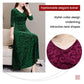 🔥49% OFF TODAY🔥Women's Velour Style V-Neck Dress