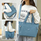 Female multi-color large-capacity tote bag