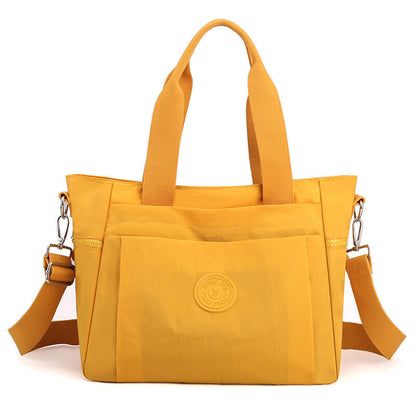 Female multi-color large-capacity tote bag