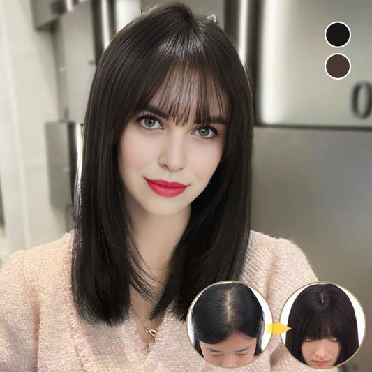 🎁Big Sale Today!Clip-in Air Bangs Hair Piece