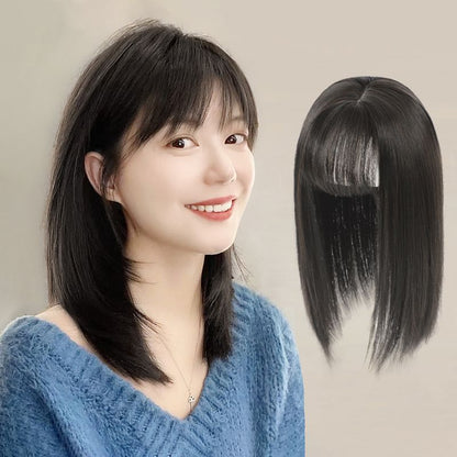 🎁Big Sale Today!Clip-in Air Bangs Hair Piece