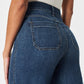 ⭐2025 Best Selling Jeans-49% OFF👖Tummy Control Cropped Wide-Leg Jeans