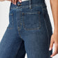 ⭐2025 Best Selling Jeans-49% OFF👖Tummy Control Cropped Wide-Leg Jeans