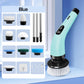 8-in-1 Household Cordless Electric Long Handle Retractable Electric Cleaning Brush Set