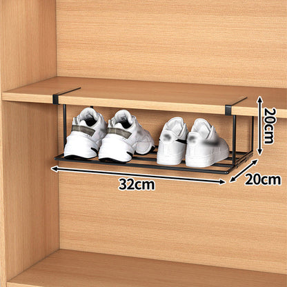 🔥2024 Home Essentials🔥Stainless Steel Multifunctional Clip-on Shoe Rack for More Space for Shoe Cabinet