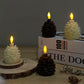🎄Last Day BUY 3 GET 4 FREE🎁Flameless LED Pine Cone Candles for Holiday Decor