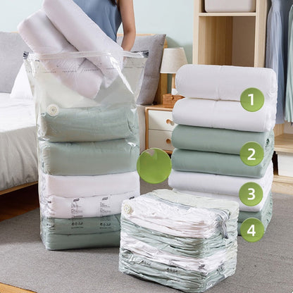 🔥2024 Household Essentials🔥Reusable Vacuum-Free Compression Storage Bags