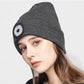 Peel-Off LED Headlamp Bluetooth Headset Knit Cap❄️🧢