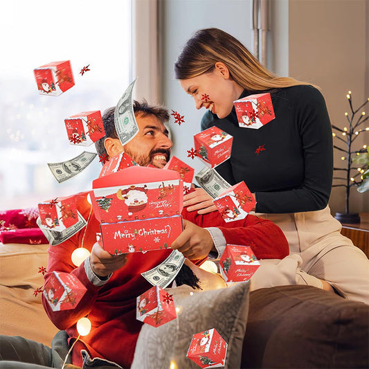 🎁Christmas Sale 49% OFF🎅Explosive Pop-Up Surprise Money Gift Box