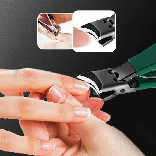 Anti-splash Wide Jaw Opening Nail Clippers