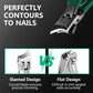 Anti-splash Wide Jaw Opening Nail Clippers