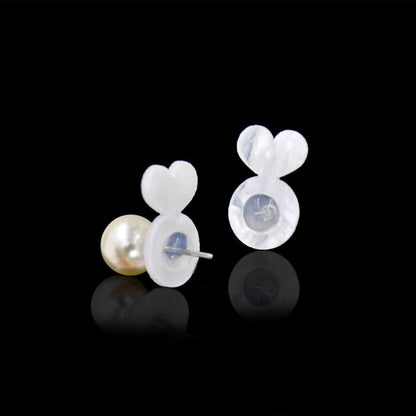 🔥2025 New Arrival 50%  OFF🔥Clear silicone earring backs with strong support