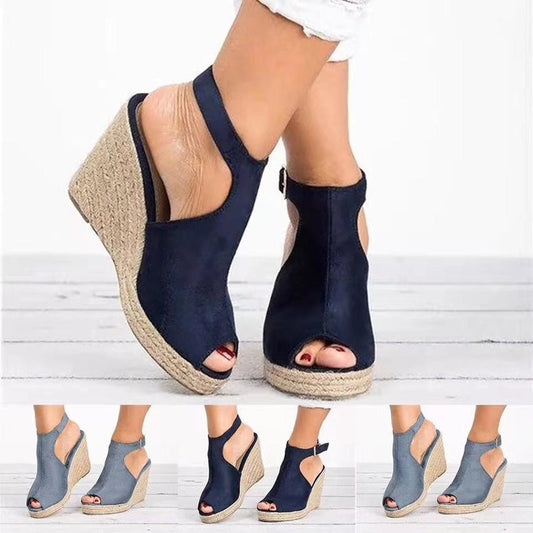 Women's Ankle Strap Wedge Platform Sandals