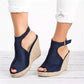 Women's Ankle Strap Wedge Platform Sandals