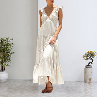 Vacation Style Tiered Maxi Dress for Women🔥Buy 2 free shipping