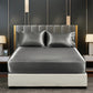 🛏️ Enjoy 50% off now! Faux satin sheets—silky-smooth, breathable, and hypoallergenic—for a cool, luxurious, and restful sleep. 🌙✨