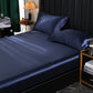 🛏️ Enjoy 50% off now! Faux satin sheets—silky-smooth, breathable, and hypoallergenic—for a cool, luxurious, and restful sleep. 🌙✨