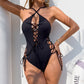 ⏰Final Day SALE 50% OFF👙Women's Sexy V-Neck One Piece Swimsuit