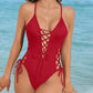 ⏰Final Day SALE 50% OFF👙Women's Sexy V-Neck One Piece Swimsuit