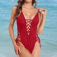 ⏰Final Day SALE 50% OFF👙Women's Sexy V-Neck One Piece Swimsuit
