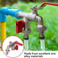 🔥Only ￡7.99!!!📢Universal Stainless Steel Double Outlet Garden Faucet🚀Independent Valves, Heavy-Duty & Easy Install 🚰