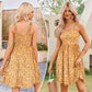 ⏰Hot Sale 49% Off💃Women's Summer Dresses Casual Square Neck Floral Sundress With Pockets