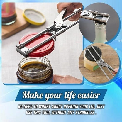 🔥Last Day-50% Off!🎁Adjustable Multifunctional Stainless Steel Can Opener