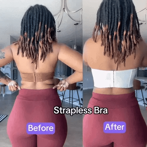 Limited-time sale 60% OFF🔥Women's low-cut removable shoulder strap shaping bra - lift and shape