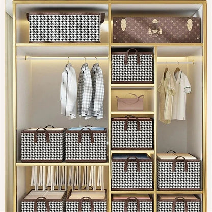 ✨Foldable Jeans Organizer for Closet - Space-Saving Dividers with Clear Panel for Easy Visibility & Neat Storage🏠