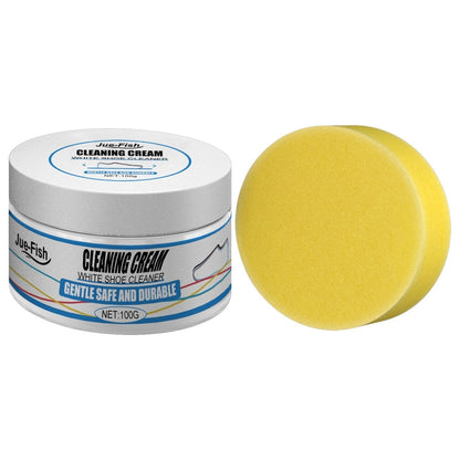 🔥Last Day Buy 1 Get 1 Free!!!Each Only £3.99🔥White Shoe Cleaning Cream🔥