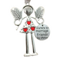 🎁Last Week - Special Price £6.99!!!🎁Angel Girl Iron Christmas Hanging Ornament