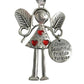 🎁Last Week - Special Price £6.99!!!🎁Angel Girl Iron Christmas Hanging Ornament